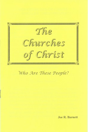 The Churches of Christ-Who Are These People? - cover(18K)