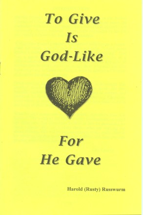 To Give is God-Like for He Gave - cover(20K)