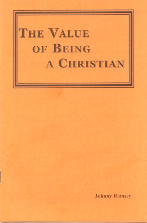 The Value of Being a Christian - cover(23K)